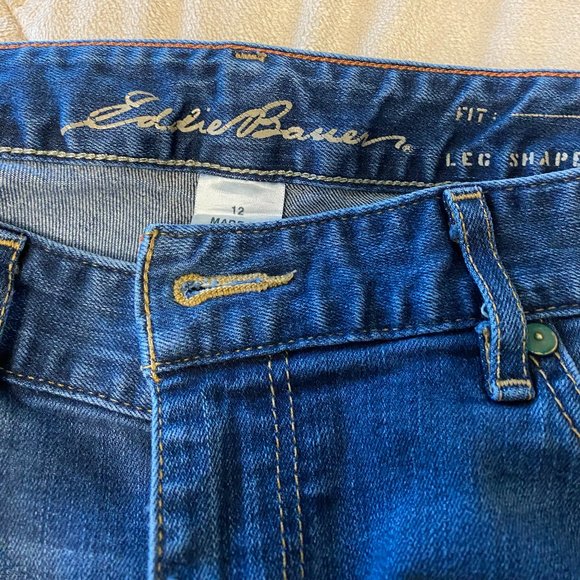 Eddie Bauer Curvy Bootcut Jeans - Picture 8 of 10